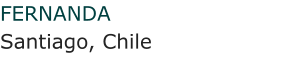 FERNANDA Santiago, Chile