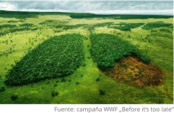 Fuente: campaa WWF Before its too late